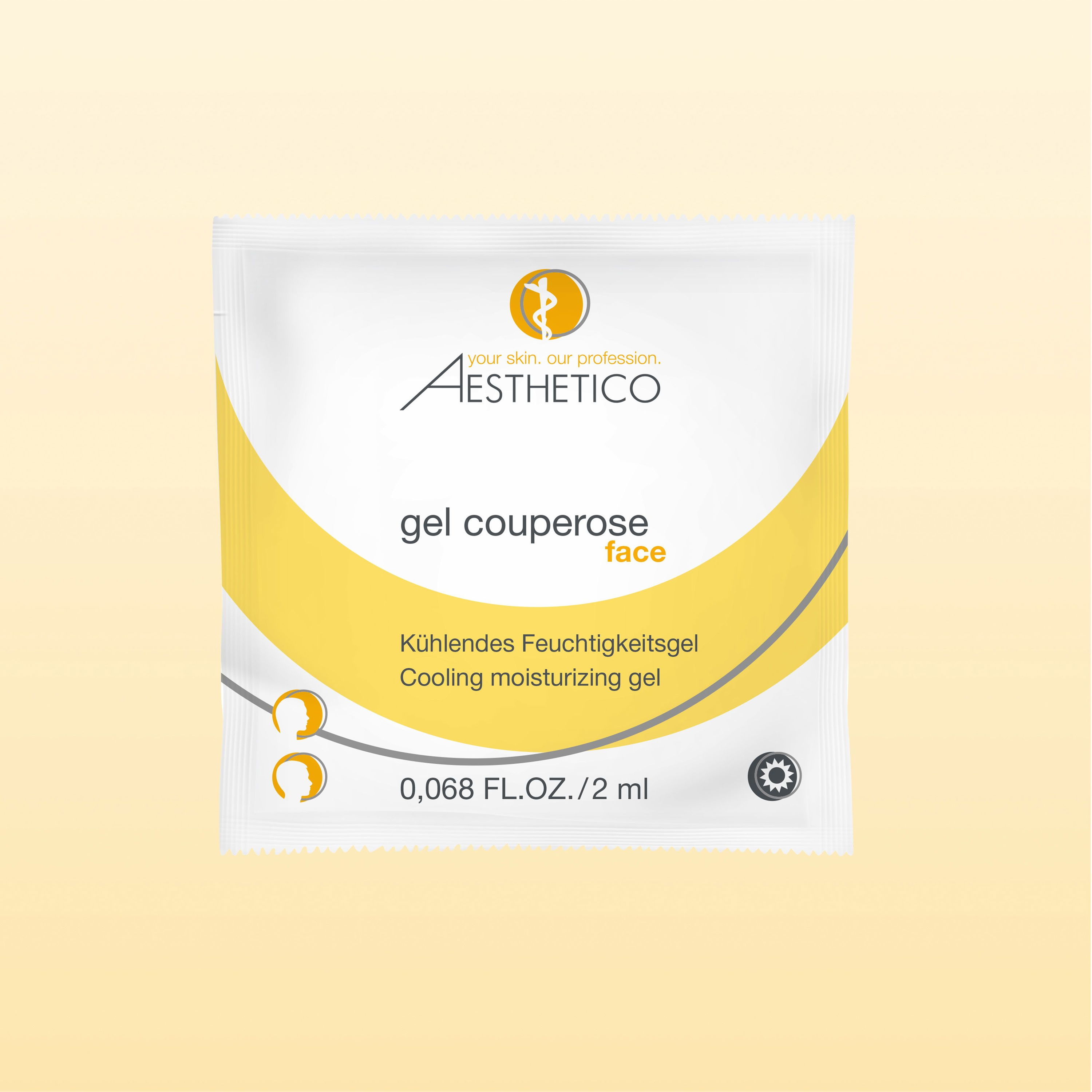 AESTHETICO Probesachet gel couperose, 2 ml