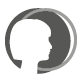 Icon: Profil einer Frau im Anti-Aging-Alter