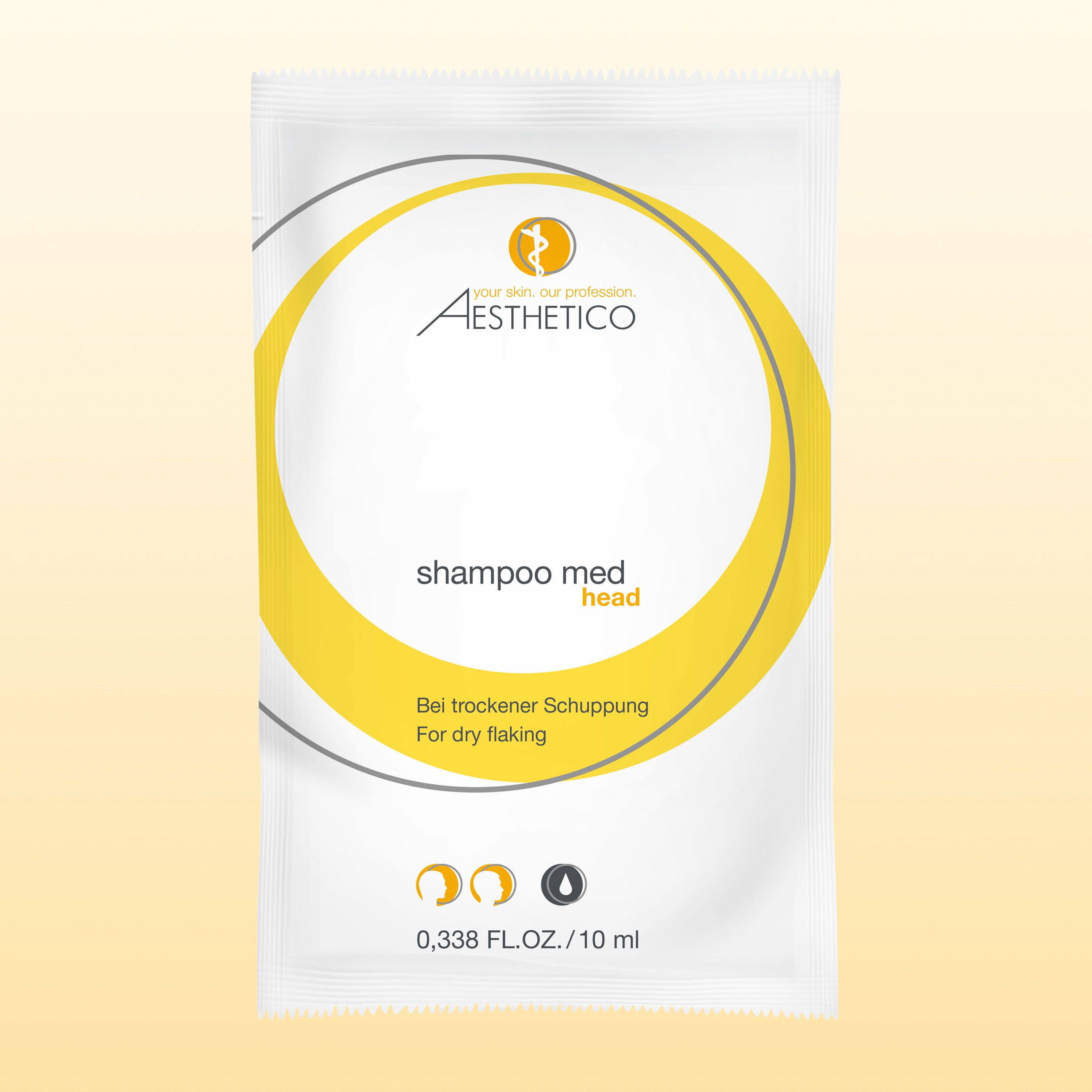 AESTHETICO Probesachet shampoo med, 10 ml