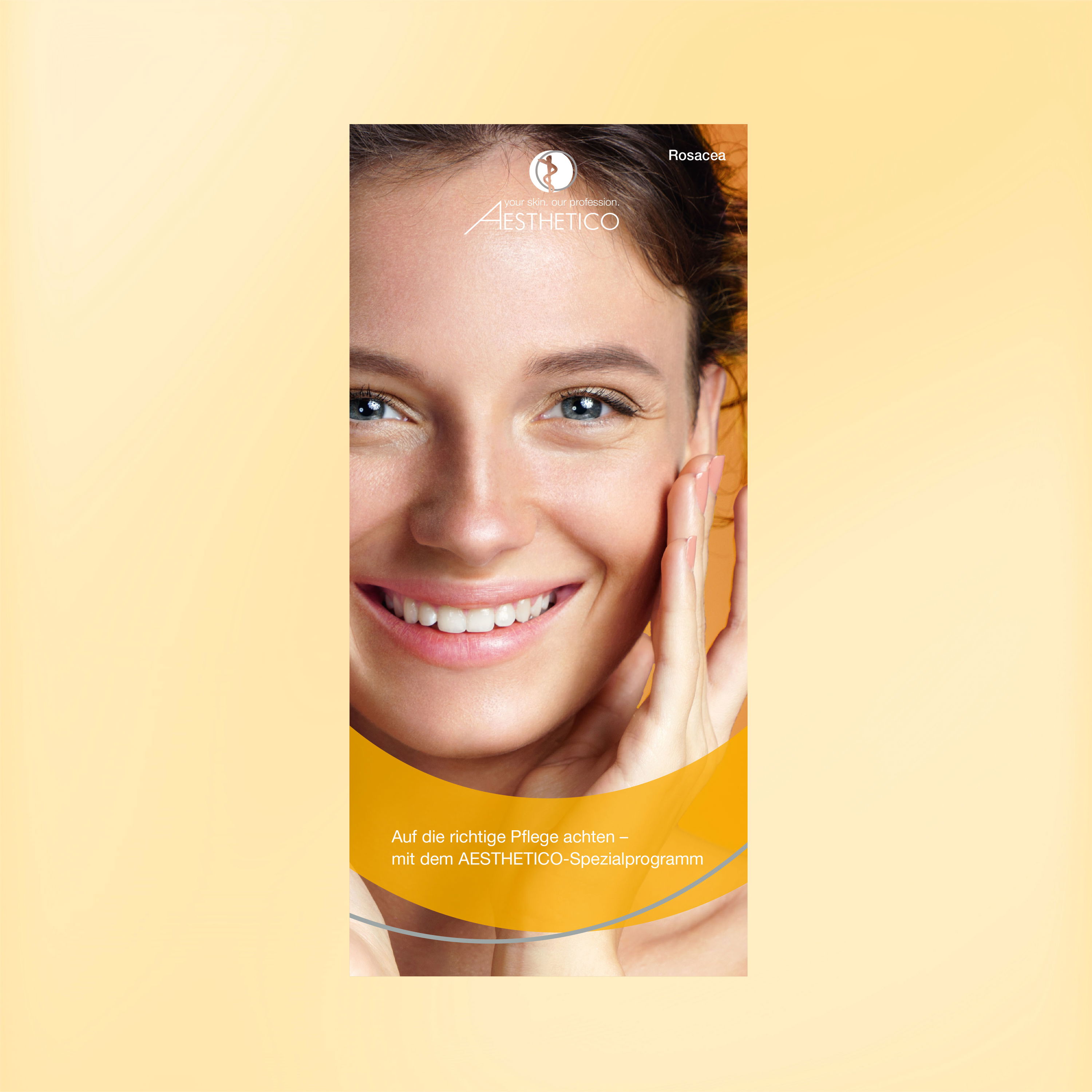 Titelbild des Rosacea-Folders