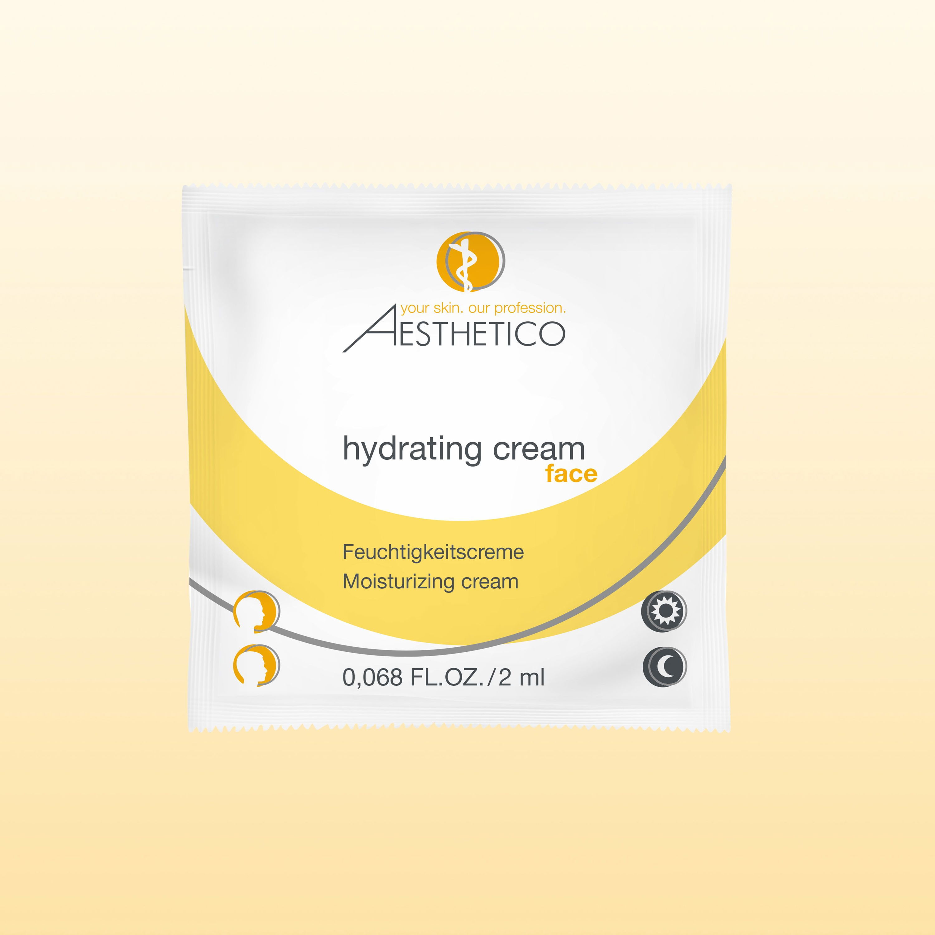 AESTHETICO Probesachet hydrating cream, 2 ml
