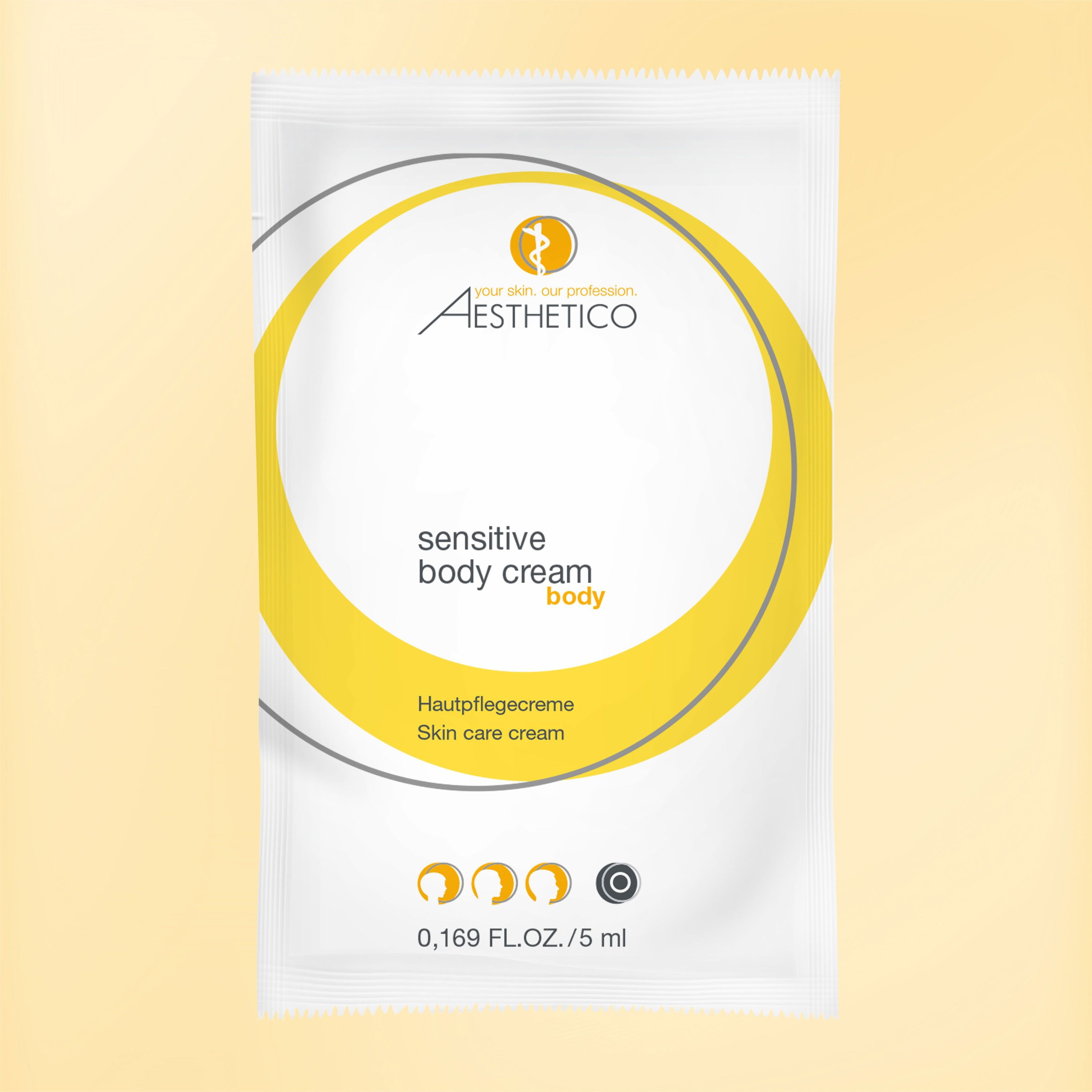 AESTHETICO Probesachet sensitive body cream, 5 ml